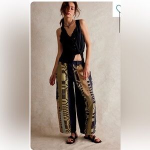 We The Free Ever After Pieced Barrel Jeans